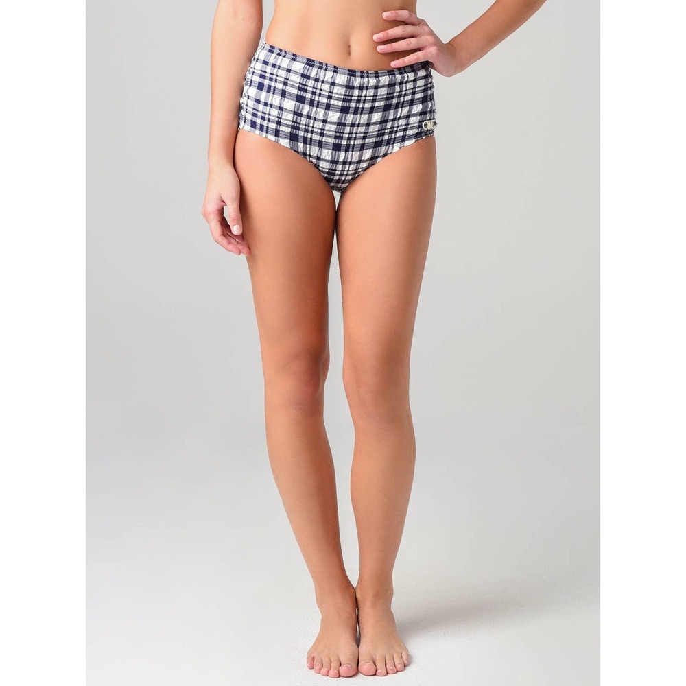 nwt solid & striped ginger madras bottoms
